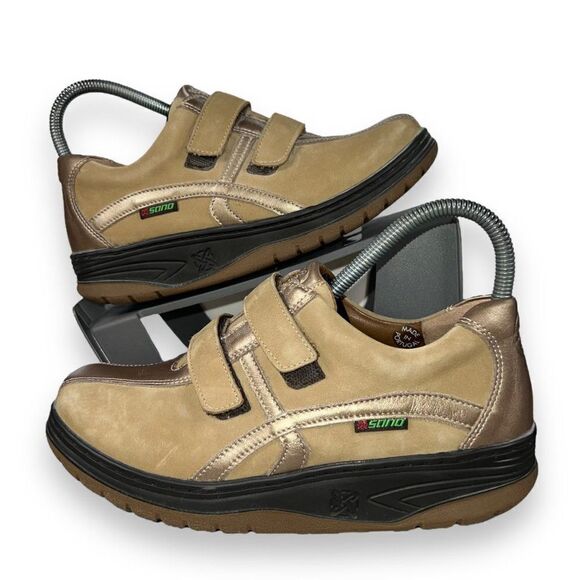 Sano by Mephisto Escape Hook & Loop Tan 04920130781 Women's 6.5 - Picture 1 of 12